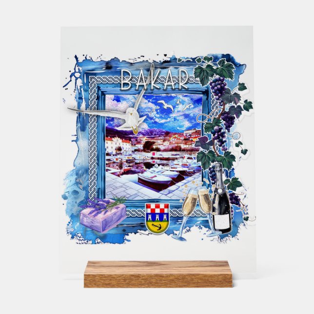 Señal Acrílica Bakar (Anverso)