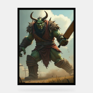 SEÑAL ACRÍLICA BAKK TROLL CRICKET BATER