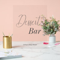 Bar de Postres Boda Baby Shower