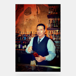 Señal Acrílica Bartender