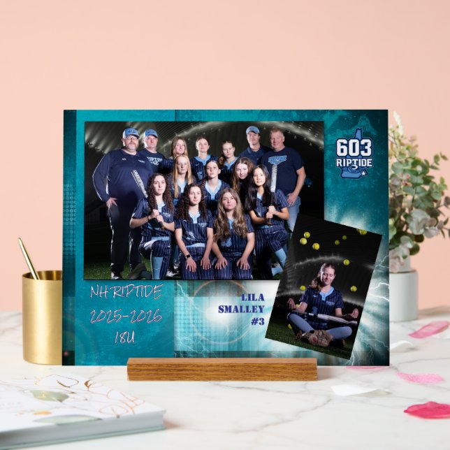 Señal Acrílica Base y foto de acrílico de Memory Mate (Boda)