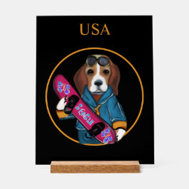 SEÑAL ACRÍLICA BEAGLE