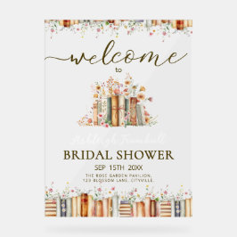 Señal Acrílica Bienvenida a la despedida de soltera acrílica - Un