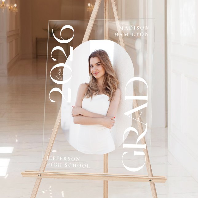 Señal Acrílica Bienvenida a la graduación de fotografía de clase  (Subido por el creador)