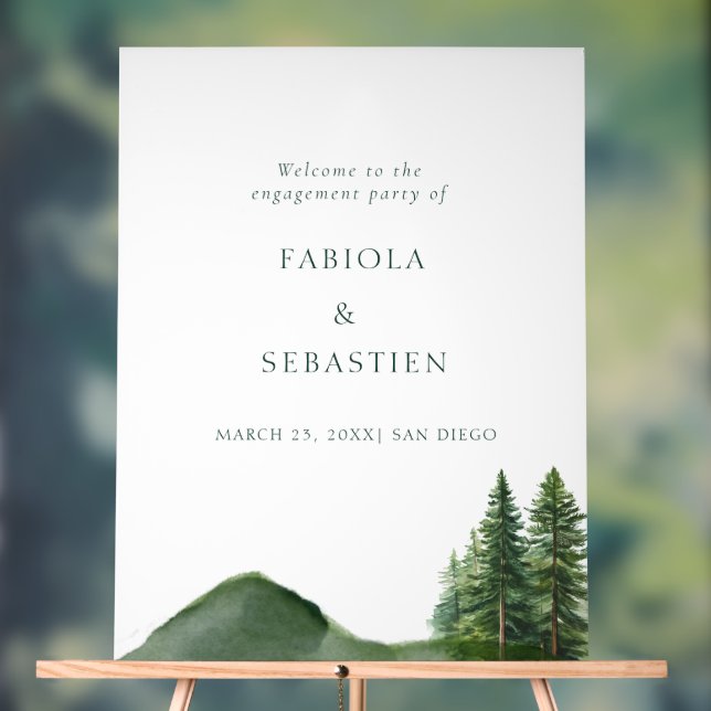 Señal Acrílica Bienvenida a los participantes de los bosques de l (Neutral )
