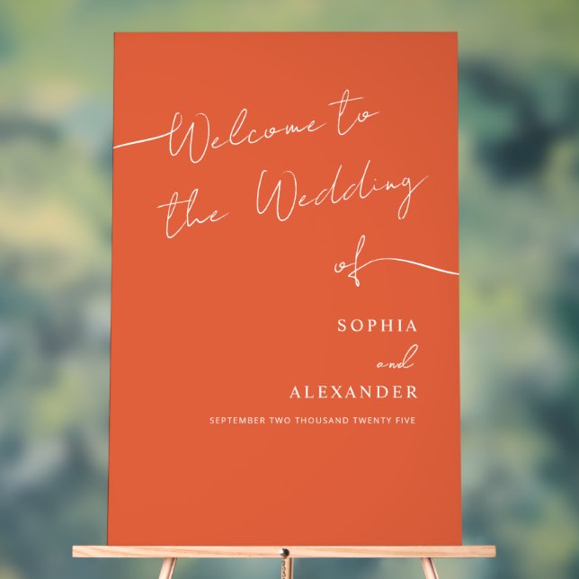 Señal Acrílica Bienvenida al Rótulo Acrílico Boda de Moda Boho. (Neutral )