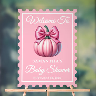 Señal Acrílica Bienvenida Baby Shower de la marca de posta de la