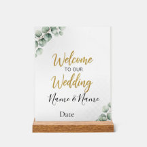 Bienvenida Boda personalizada
