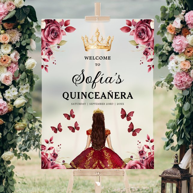 Señal Acrílica Bienvenida de cumpleaños de la princesa de Borgoña (Subido por el creador)
