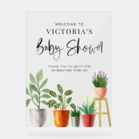 Bienvenidos a la Baby Shower de Boho Pott Housepla