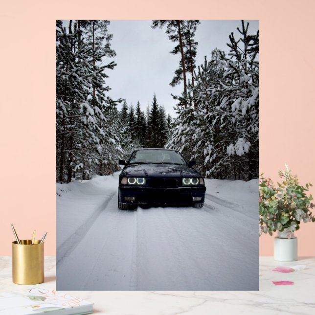 SEÑAL ACRÍLICA BMW E36 (Boda)