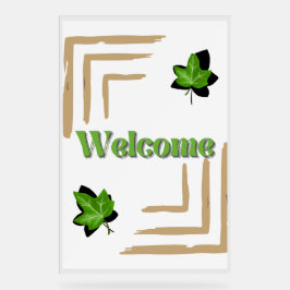 Señal Acrílica Boda firma ivy