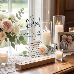 Señal Acrílica Boda Memorial Personalizado Claro En El Cielo