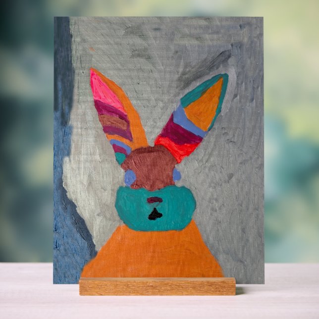 Señal Acrílica Bonnie Bunnie Acrylic Print - CreativamenteDrew (Neutral )