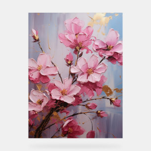 Señal Acrílica Bougainvillea - Impasto Floral