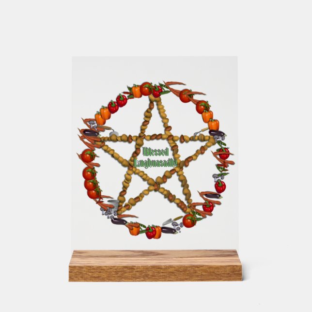 Señal Acrílica Bountiful Harvest (Anverso)