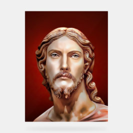 Señal Acrílica BUSTO DE CRISTO EL SALVADOR por MICHELANGELO 2026