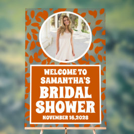 Señal Acrílica Caída Sale Foto Ducha De Novias Bienvenida Escarch