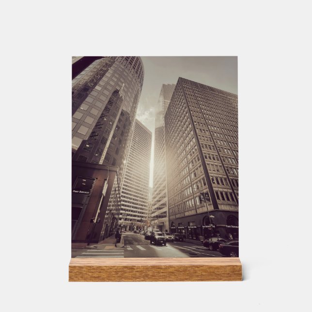 Señal Acrílica Calle San Francisco (Anverso)