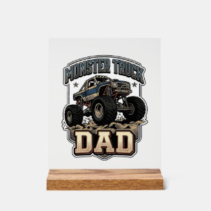 Señal Acrílica Camiseta de diseño vectorial vintage para papá de