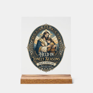 Señal Acrílica Camiseta Vintage de ánimo para viuda o viudo de Je