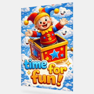 Señal Acrílica Celebración del bufón