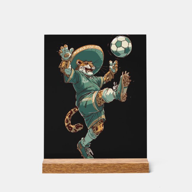 Señal Acrílica Charro Jaguar Striker (Anverso)