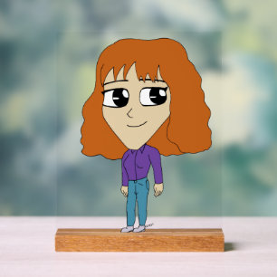 Señal Acrílica chibi