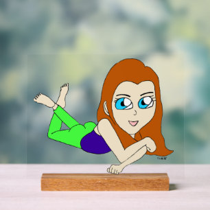 Señal Acrílica chibi