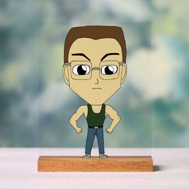 Señal Acrílica chibi (Neutral )