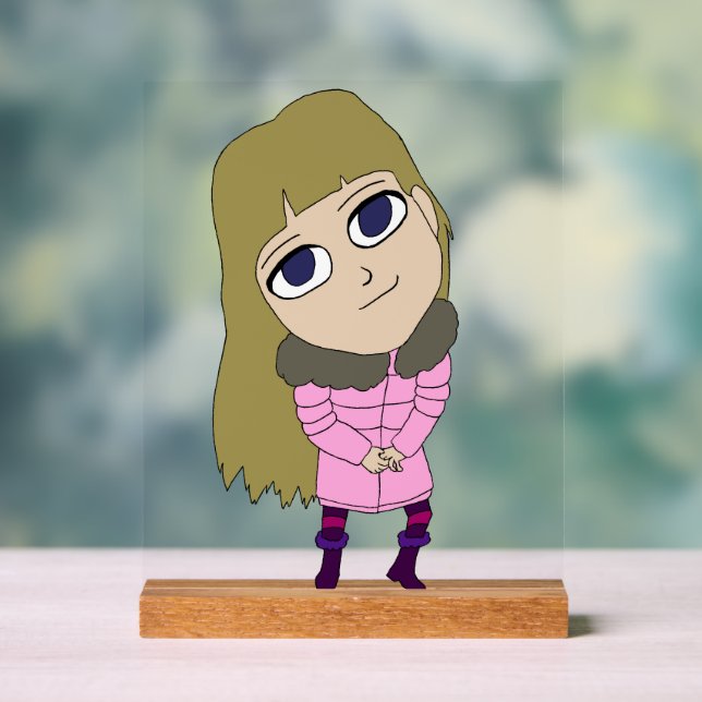 Señal Acrílica chibi (Neutral )