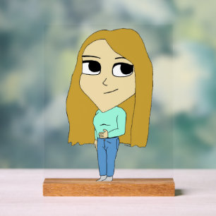 Señal Acrílica chibi