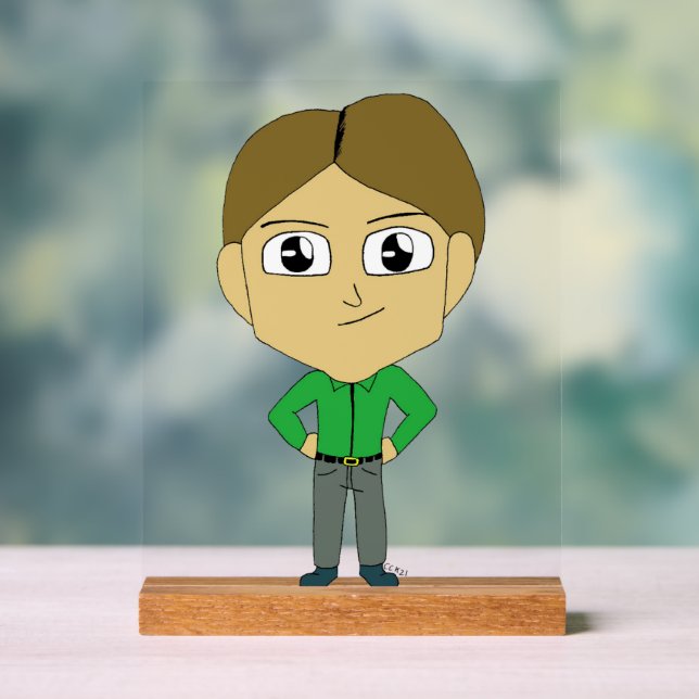 Señal Acrílica chibi (Neutral )