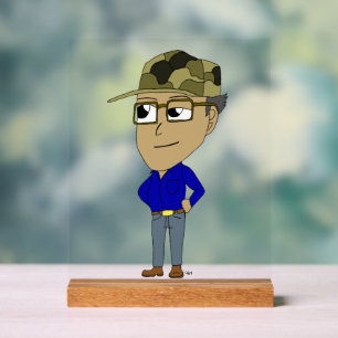 Señal Acrílica chibi