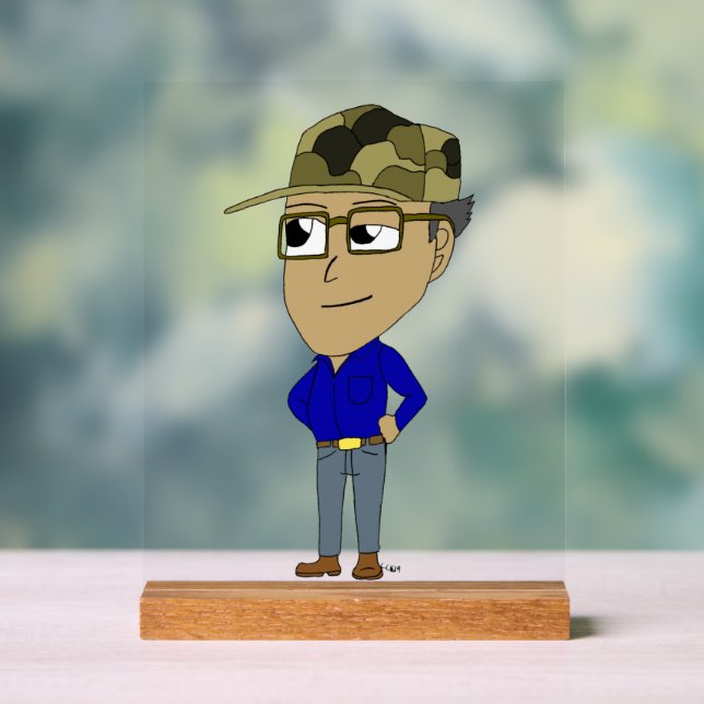 Señal Acrílica chibi (Neutral )