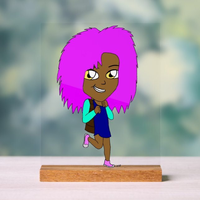 Señal Acrílica chibi (Neutral )