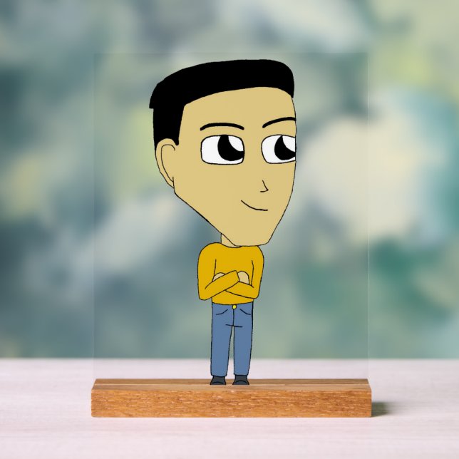 Señal Acrílica chibi (Neutral )