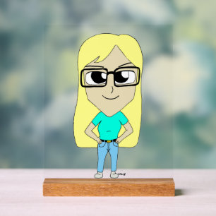 Señal Acrílica chibi
