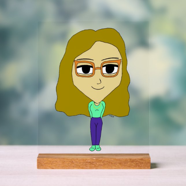 Señal Acrílica chibi (Neutral )