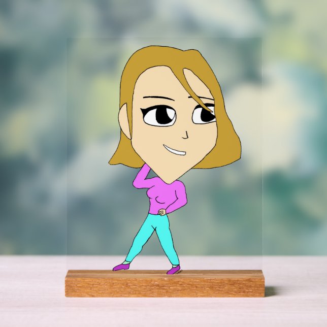 Señal Acrílica chibi (Neutral )