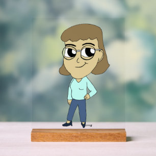 Señal Acrílica chibi