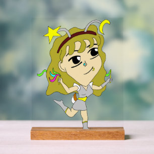 Señal Acrílica chibi 