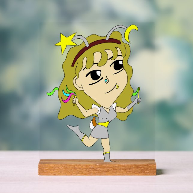 Señal Acrílica chibi  (Neutral )