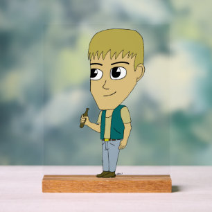 Señal Acrílica chibi