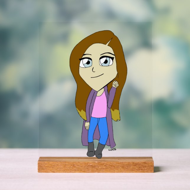 Señal Acrílica Chibi (Neutral )