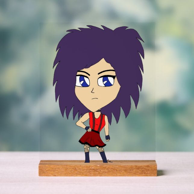 Señal Acrílica chibi (Neutral )
