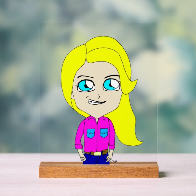 Señal Acrílica chibi (Neutral )