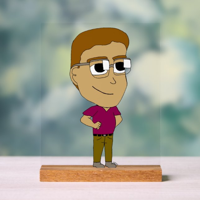 Señal Acrílica chibi (Neutral )