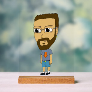 Señal Acrílica chibi