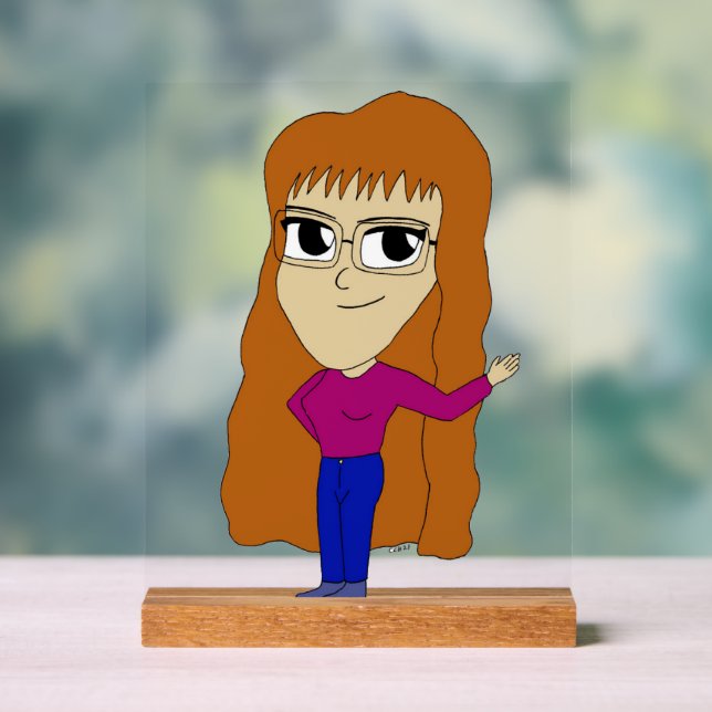 Señal Acrílica chibi (Neutral )